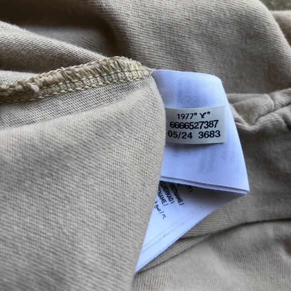 American Eagle Super Soft T-Shirt Round Neck Gray Standard Fit Women's Medium - Picture 8 of 8